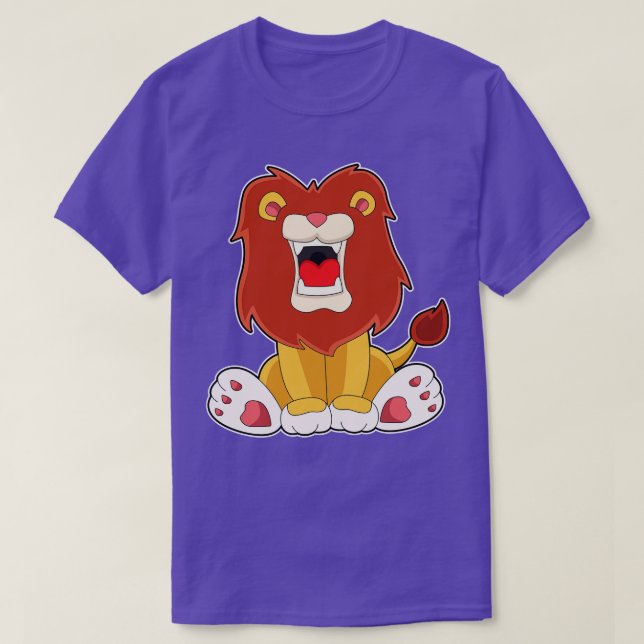 Roaring lion T-Shirt (Design Front)