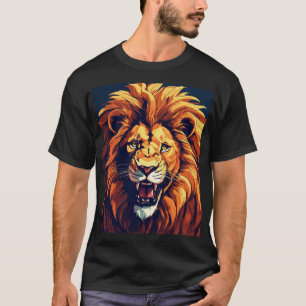 Roaring Lion T-Shirt - Men Women & Kids