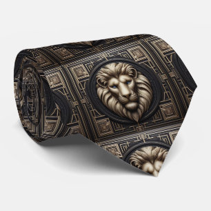 Roaring Lion Tie   Masculine Men's Fashion