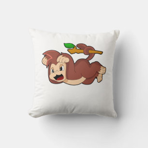 Roaring Monkey Cushion