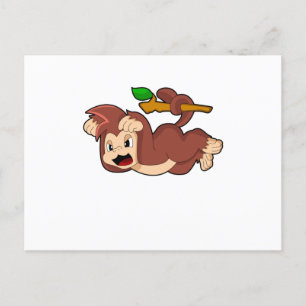 Roaring Monkey Postcard