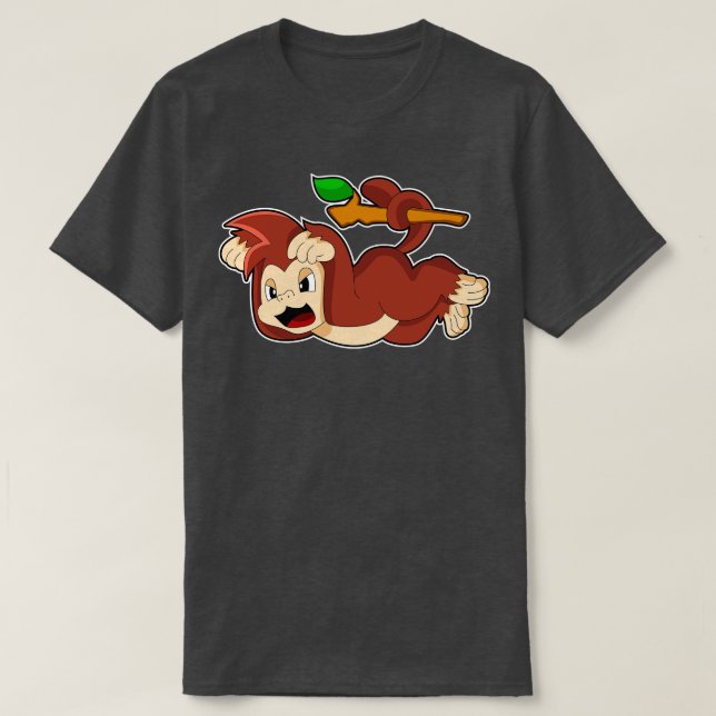Roaring Monkey T-Shirt (Design Front)