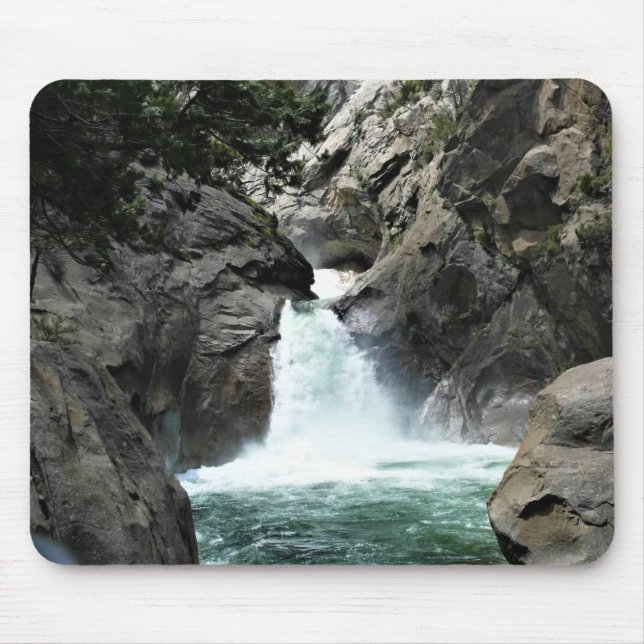 Roaring River Falls, King's Canyon, CA Mouse Pad (Front)