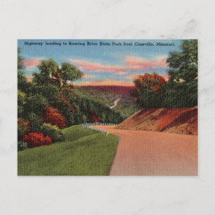 Roaring River State Park, Cassville Missouri Postcard