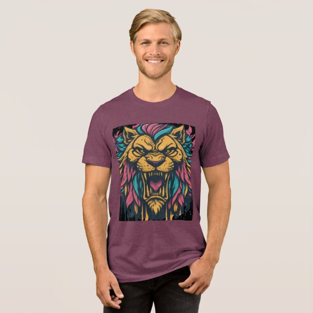 Roaring Royalty Tri-Blend Shirt (Front Full)