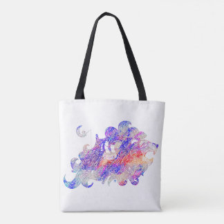 Roaring Sea Lion Intricate illustration Tote Bag