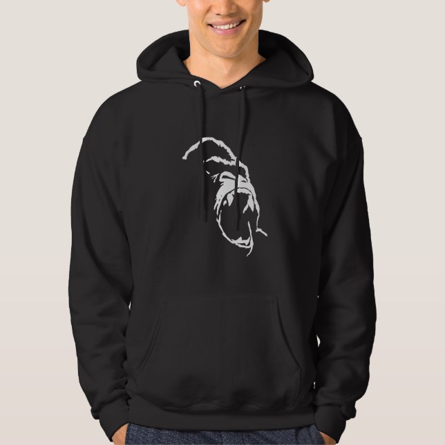 Roaring Silverback Hoodie (Front)