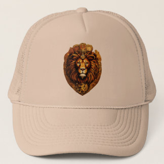 Roaring Style: Lion Logo Embroidered Hat