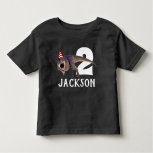 Roaring T-Rex Birthday Party Toddler T-Shirt