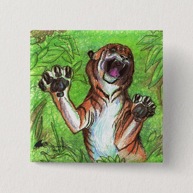 Roaring Tiger Charging Pin (Front)