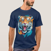Roaring Tiger Face