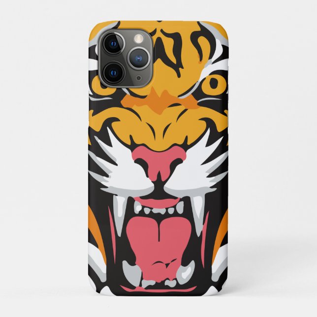 Roaring Tiger Head-25818 Case-Mate iPhone Case (Back)
