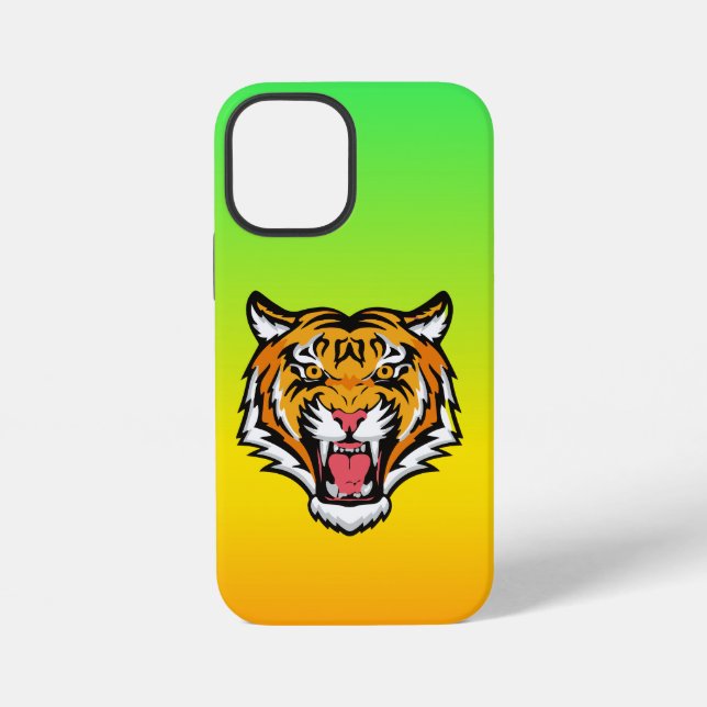 Roaring Tiger Head-25818 iPhone Case (Back)