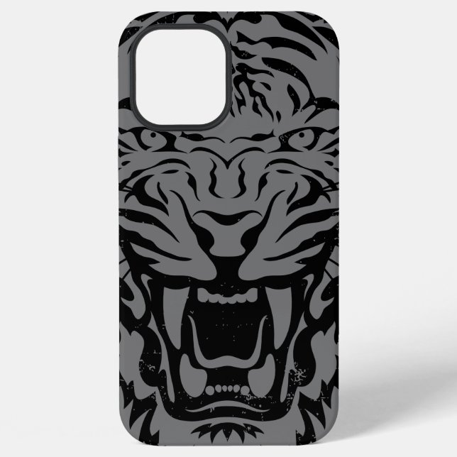 Roaring Tiger iPhone Case (Back)