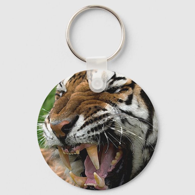 Roaring Tiger Key Ring (Front)