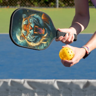 Roaring Tiger Moonlit Jungle Pickleball Paddle
