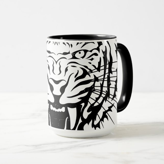 Roaring Tiger Mug (Front Right)