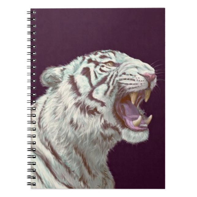 Roaring Tiger Notebook – Elegant Cover (Front)