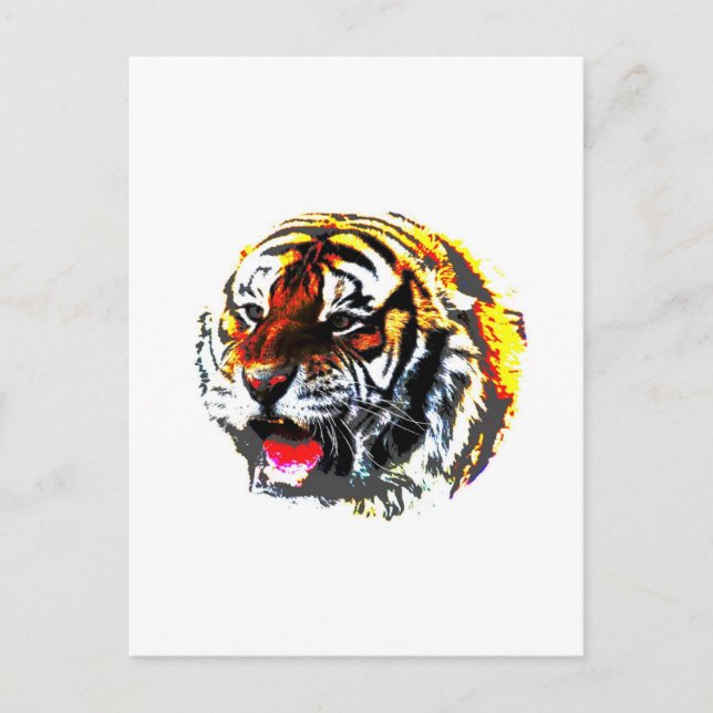 Roaring Tiger Postcard (Front)