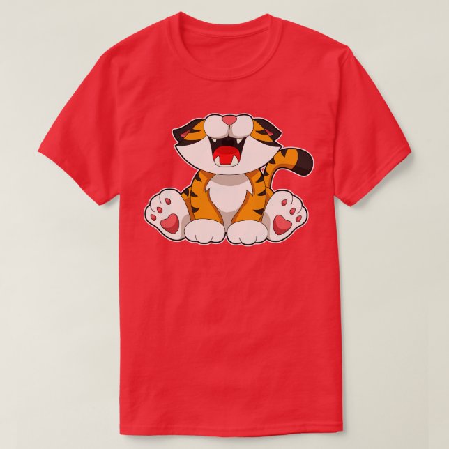 Roaring tiger T-Shirt (Design Front)