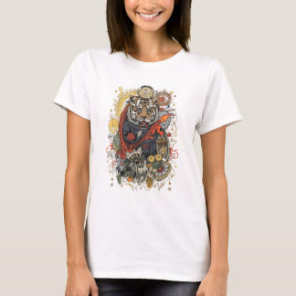 Roaring Tiger T-Shirt | Wild Strength Animal Art