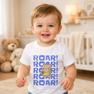 Roaring Tiny Gym Cat Toddler Tee
