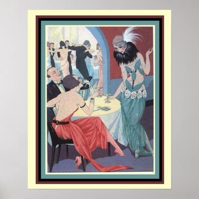 Roaring Twenties Fashion Print 16 x 20 (Front)