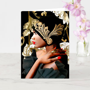“Roaring Twenties Flapper Girl ” Card
