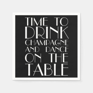 Roaring Twenties Napkin