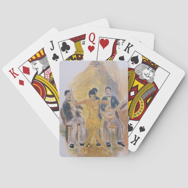 Roaring Twenties playing cards (Back)