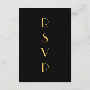 Roaring Twenties RSVP Card