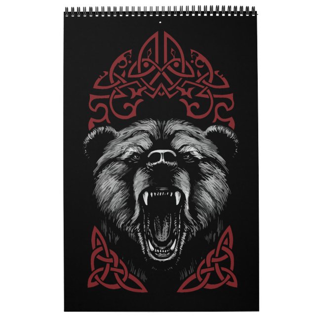 Roaring Viking Bear Calendar (Cover)