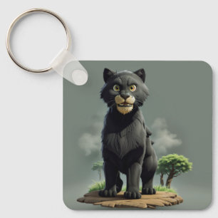 Roaring Wild Key Ring