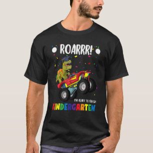 Roarrr I'm Ready To Crush Kindergarten Graduated T-Shirt
