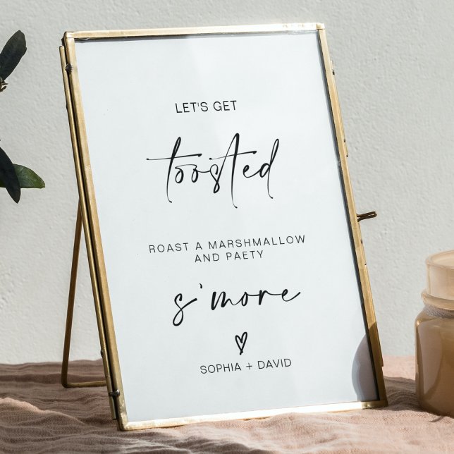 Roast a Marshmallow and Party| S'more Station Sign (Creator Uploaded)