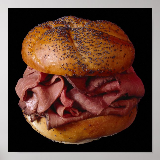 Roast Beef Poster (Front)