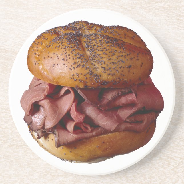 Roast Beef Sandwich Coaster (Front)