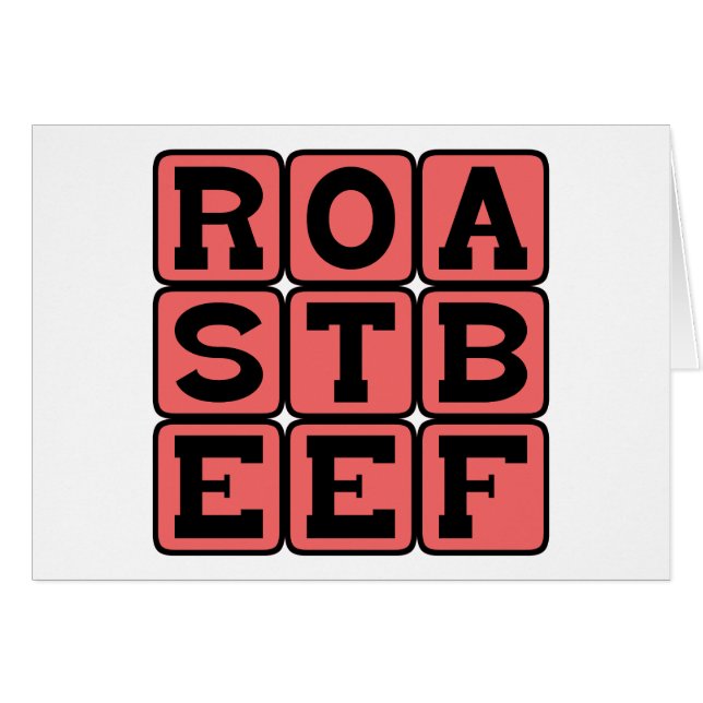 Roast Beef, Sandwich Meat (Front Horizontal)