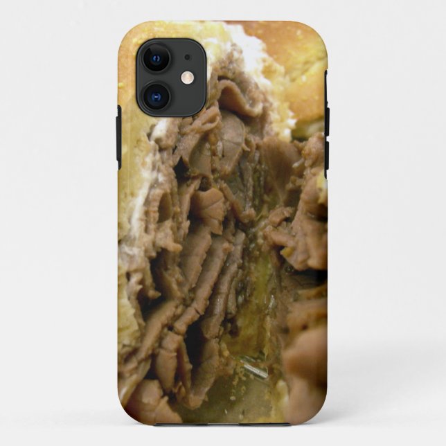 Roast beef sandwich with creamy goat cheese Case-Mate iPhone case (Back)