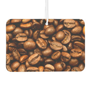 Roasted coffee beans car air freshener
