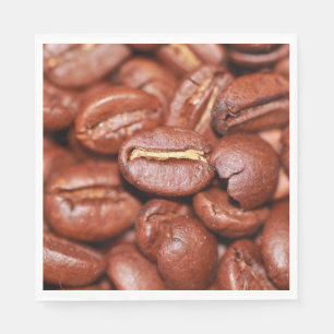 Roasted Coffee Beans Napkin