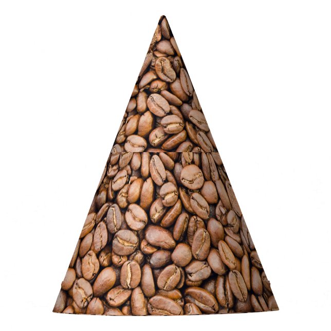 Roasted Coffee Beans: Organic Full Frame Party Hat (Front)