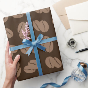 Roasted Coffee Beans Wrapping Paper