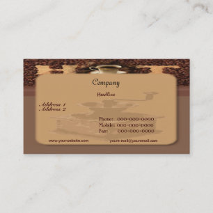 Roasted Coffee Business Card