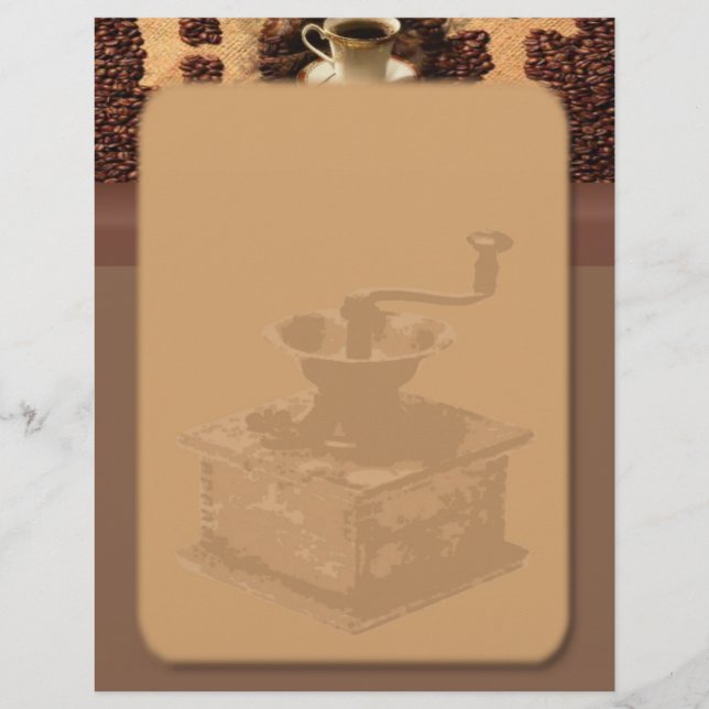 Roasted Coffee Letterhead (Front)