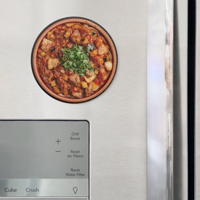 Roasted Lamb With Caramelised Onion & Vegetables Magnet (In Situ (Fridge))