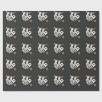 Roatan Honduras Sloth, Roatan Sloth, Roatan Wrapping Paper