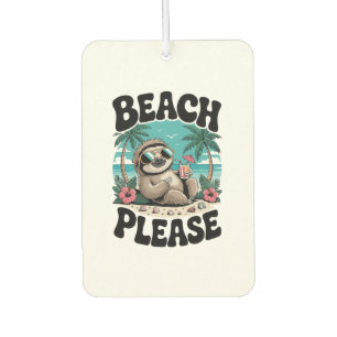 Roatan Honduras Sloth Summer Car Air Freshener