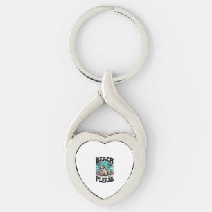 Roatan Honduras Sloth Summer Key Ring