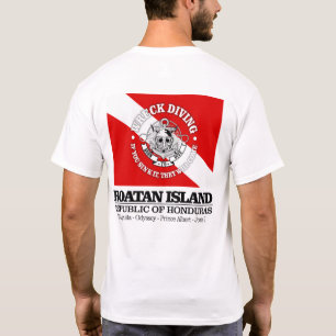 Roatan Island (wreck diving) T-Shirt